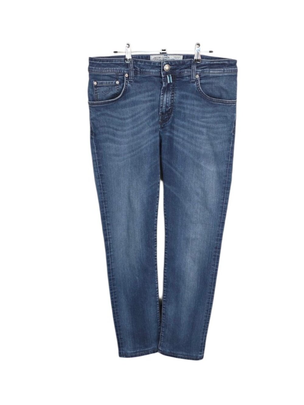 Jacob Cohen Men's Slim Jeans, Stretch Cotton, Zip Fly, Italian Made, Size 36